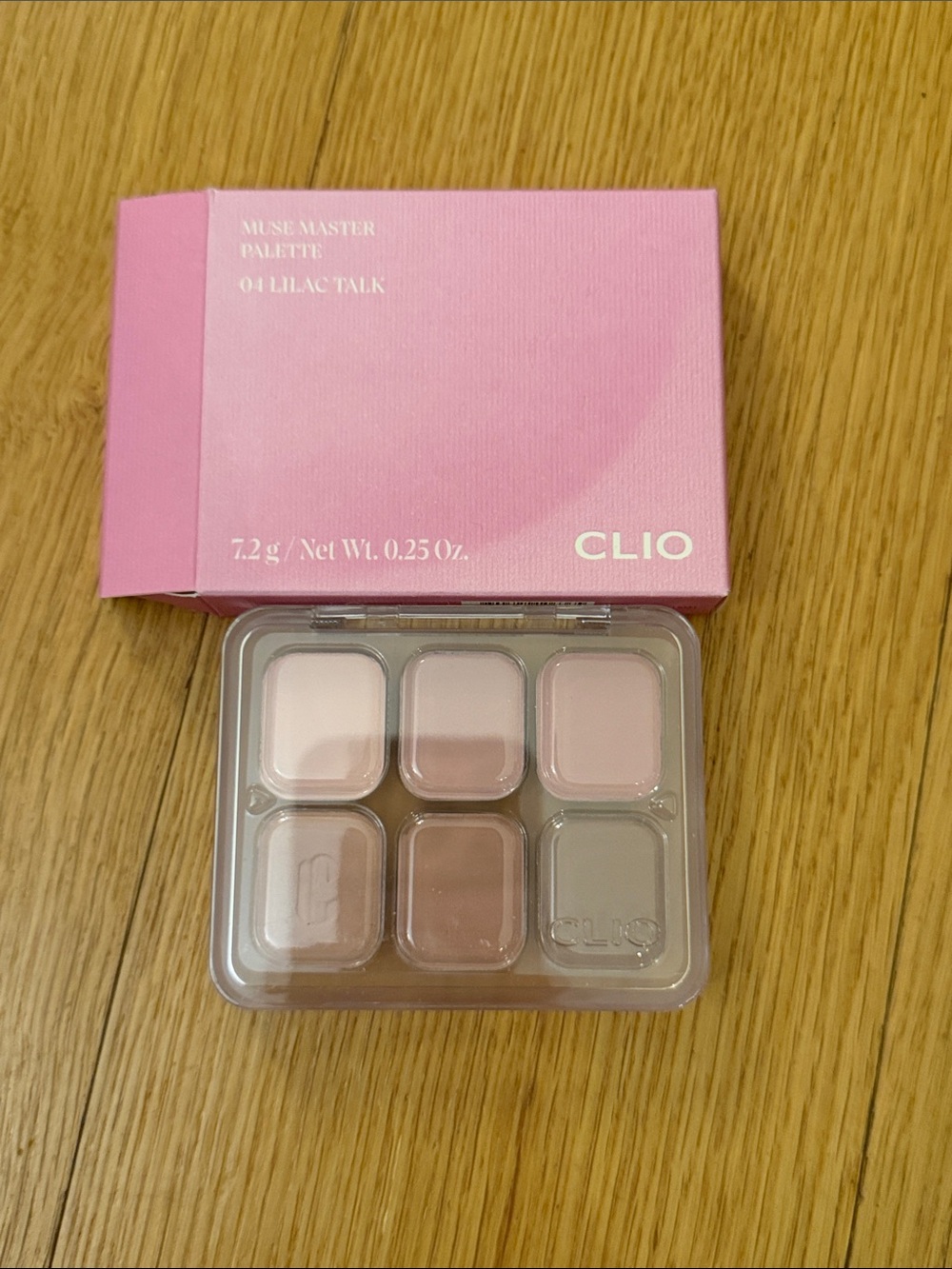 NEW Clio Muse Master Palette 04 Lilac Talk -  6-Color Eyeshadow Palette